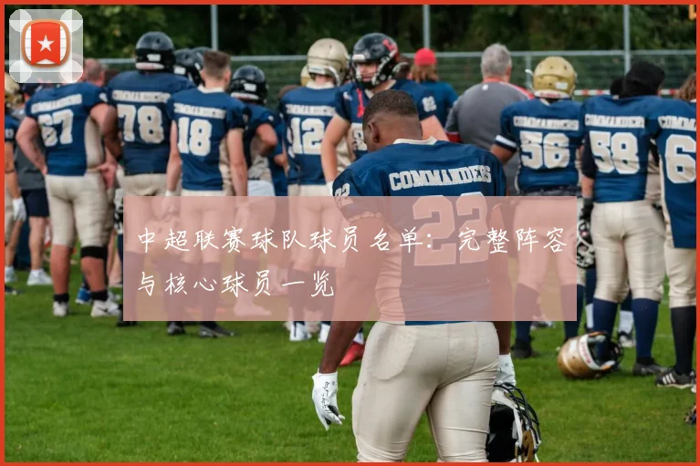 中超联赛球队球员名单:完整阵容与核心球员一览